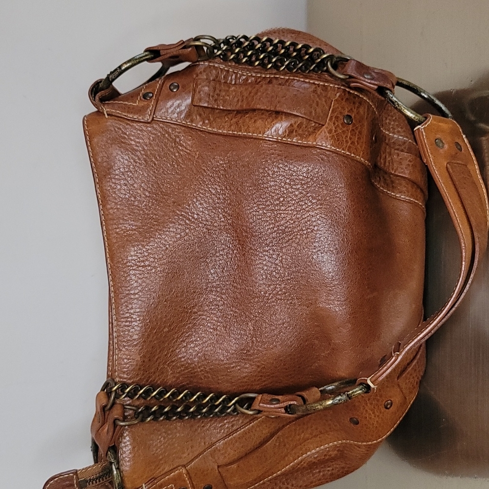Frye leather hobo bag